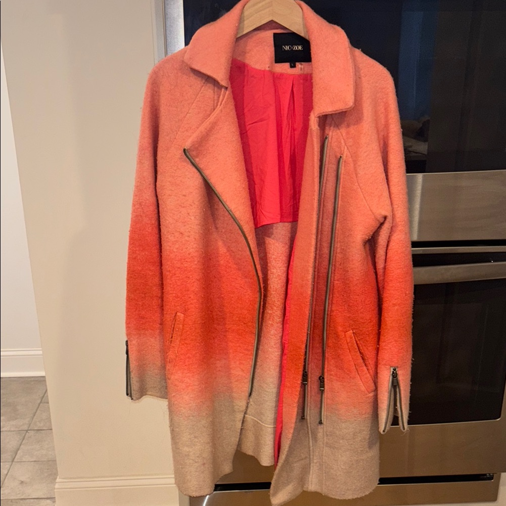 Pink Gradient Coat